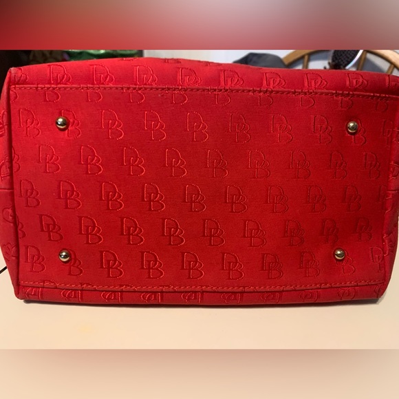 Dooney & Bourke Red Purse - Picture 6 of 7